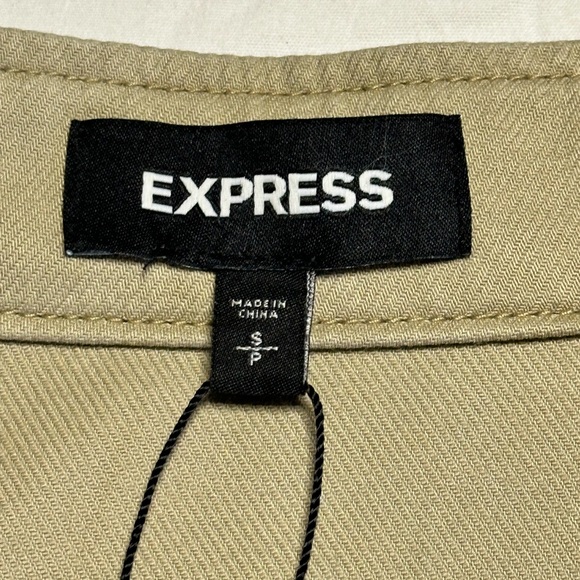 Expresss EXP Tan Military Jacket Size Small. - Picture 5 of 8